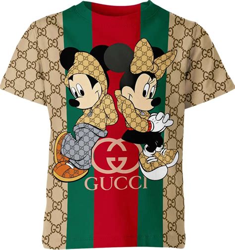 micky mouse gucci shirt|Mickey Mouse wearing Gucci.